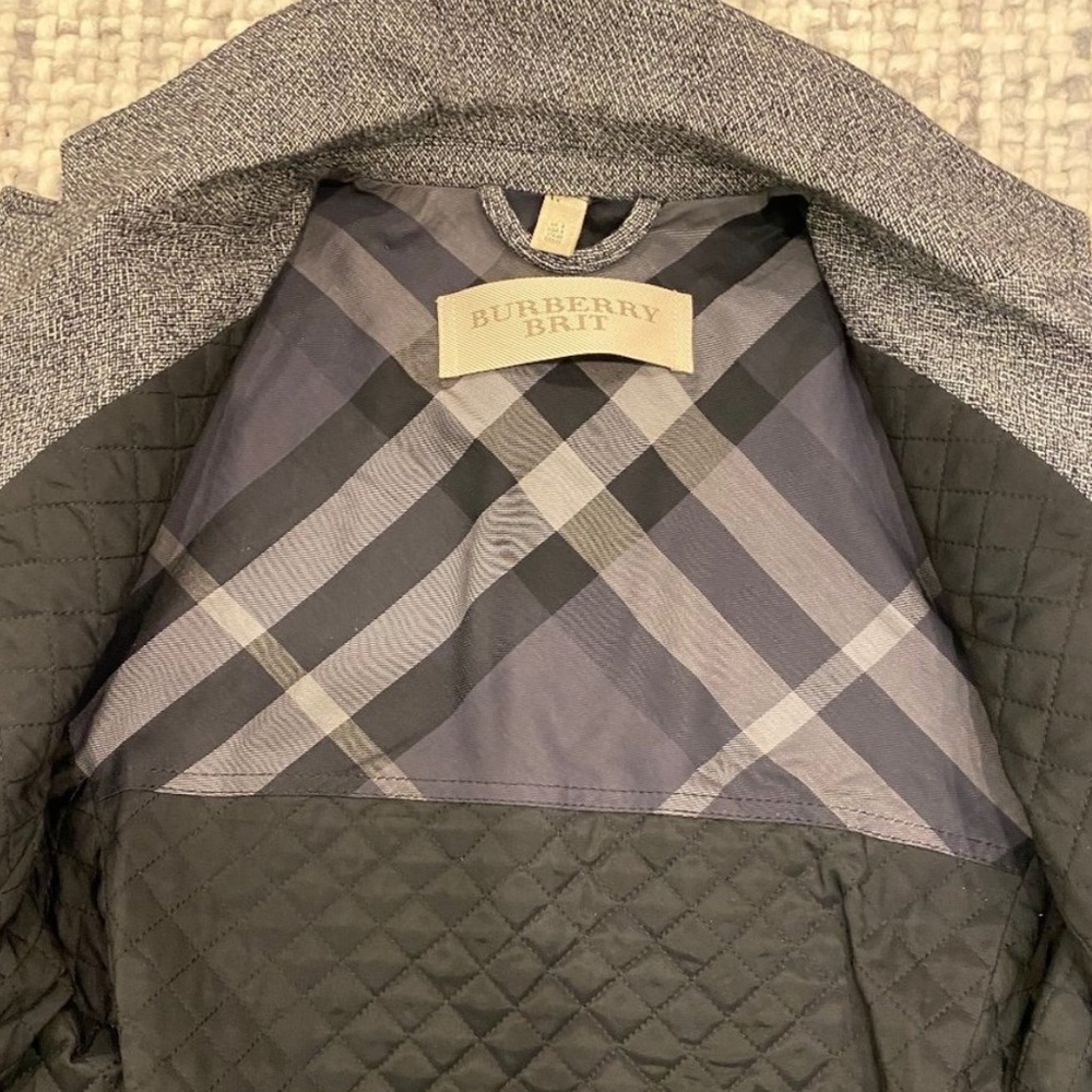 Burberry Gray Blazer - Picture 7 of 16